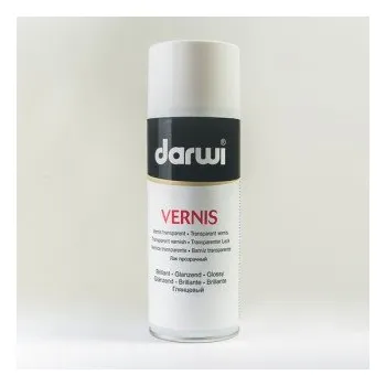 Lak na dřevo DARWI transparentní lak lesklý 400 ml v spreji