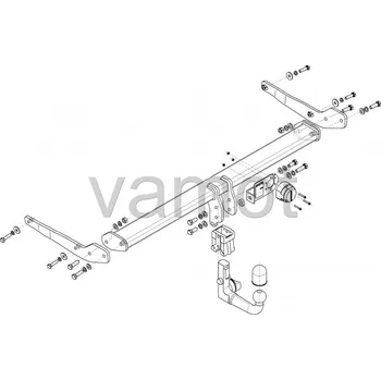 Tažné zařízení Tažné zařízení Škoda Kodiaq (2017 a novější) (6065)