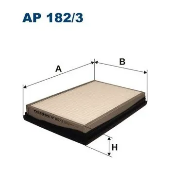 Filtr do auta Vzduchový filtr FILTRON AP 182/3