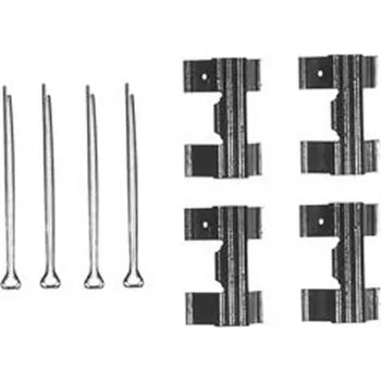 Přislušenství brzdového systému Sada příslušenství, obložení kotoučové brzdy TRW PFK131