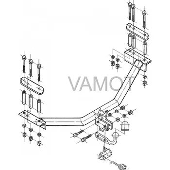Tažné zařízení Tažné zařízení Fiat Multipla (1998 - 2004) (5700)