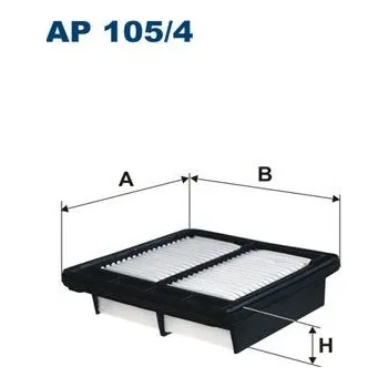 Vzduchový filtr Vzduchový filtr FILTRON AP 105/4