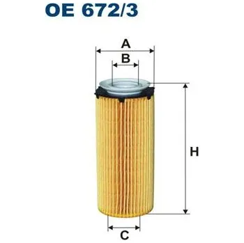 Filtr do auta Olejový filtr FILTRON OE 672/3