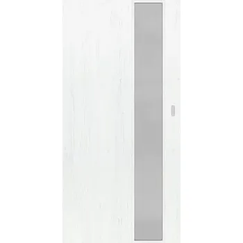 Interiérové dveře Interiérové dveře Naturel Deca posuvné 80 cm borovice bílá posuvné DECA10BB80PO