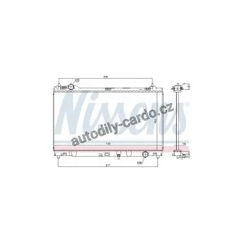 Chladič motoru Chladič motoru NISSENS 646948