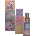 Jouéco The Wildies Family stohovací kostky 10 ks