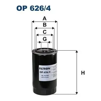 Autodíl Olejový filtr FILTRON OP 626/4