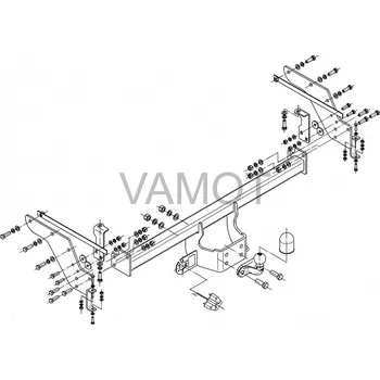 Tažné zařízení Tažné zařízení Mazda BT-50 Pick-up (4WD) (2007 - 2011) (1391)