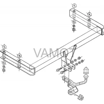 Tažné zařízení Tažné zařízení Audi A6 4D (jen Quattro) (1997 - 2004 (C5)) (4)