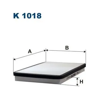 Autodíl Filtr, vzduch v interiéru FILTRON K 1018
