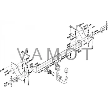 Tažné zařízení Tažné zařízení Isuzu D-Max (2012 a novější) (7906)
