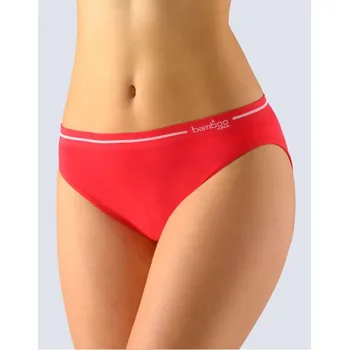 Kalhotky Dámské kalhotky Gina 00024P třešňová/bílá M/L