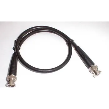 Wittenberg Antennen Poly-103360 BNC měřicí kabel 1 m černá