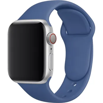 Příslušenství k chytrým hodinkám Silikonový řemínek pro Apple Watch 38/40/41/42mm Barva: Kouzelnicky modrá, Typ: 50