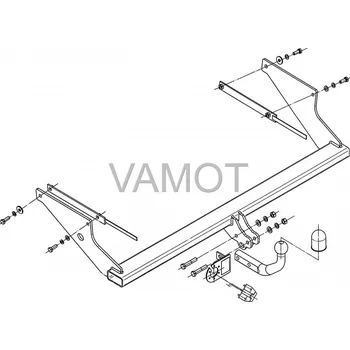 Auto-moto Tažné zařízení Ford Focus II Kombi (2005 - 2011) (5099)