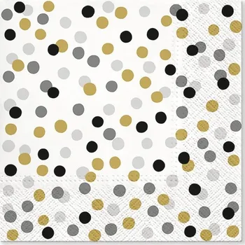 Papírový ubrousek Anděl Papírové ubrousky třívrstvé 33 x 33 cm, 20 ks 13259