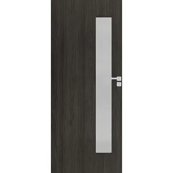 Interiérové dveře Interiérové dveře DRE Deco pravé 80 cm jilm antracit DECA10JA80P
