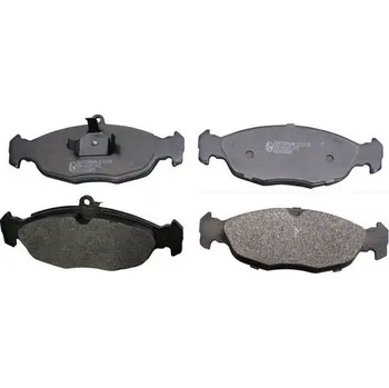 Brzdový systém Sada brzdových destiček, kotoučová brzda DENCKERMANN B110138