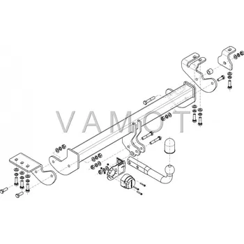 Tažné zařízení Tažné zařízení Ssangyong Korando (2010 - 2019) (7795)