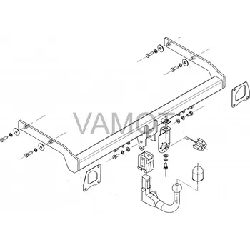 Tažné zařízení Tažné zařízení Renault Megane II Grandtour (Kombi) (2003 - 2009 (II)) (5278)