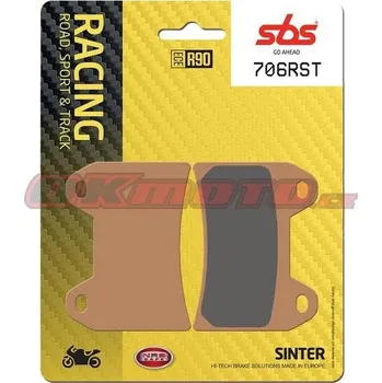 Brzdová destička Přední brzdové destičky SBS 706RS - Aprilia RSV 1000 R Mille, 1000ccm - 00-00