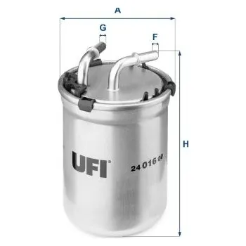 Autodíl Palivový filtr UFI 24.016.00