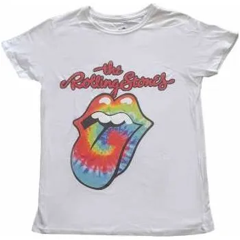 Pánské oblečení Merch The Rolling Stones: Dámské Tričko Multicolour Tongue 10 2022