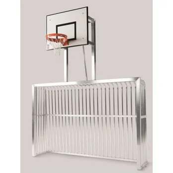 Fotbalová branka Branka mobilní s basketbalem 3,0 x 2,0 m, celosvařovaná