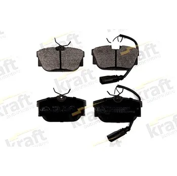 Brzdový systém Sada brzdových destiček, kotoučová brzda KRAFT AUTOMOTIVE 6010906