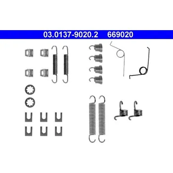 Brzdová čelist Sada příslušenství, brzdové čelisti ATE 03.0137-9020.2