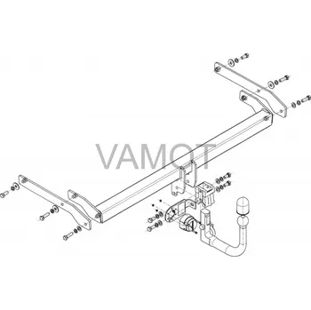 Tažné zařízení Tažné zařízení Suzuki Kizashi 4D (2010 a novější) (5227)