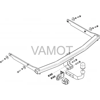 Tažné zařízení Tažné zařízení Mazda 3 (4D) (BK) (2003 - 2009) (4186)