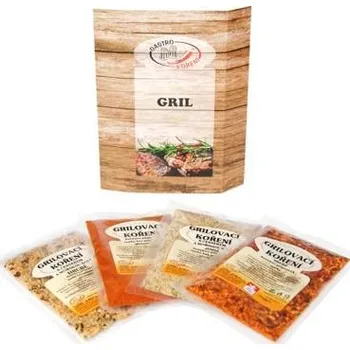 Dárkový potravinový koš Dárkový rukáv - Gril dárková kazeta