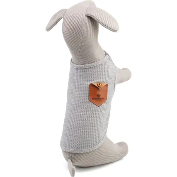 Obleček pro psa Vsepropejska London tričko pro psa Barva: Šedá, Délka zad (cm): 42, Obvod hrudníku: 50 - 54 cm