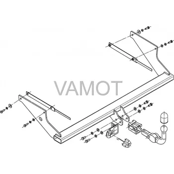 Tažné zařízení Tažné zařízení Ford Focus II Kombi (2005 - 2011) (5098)