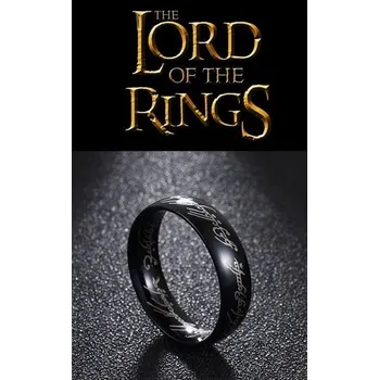 Seriál Jeden prsten Prsten moci Pán prstenů - černý Velikost 5