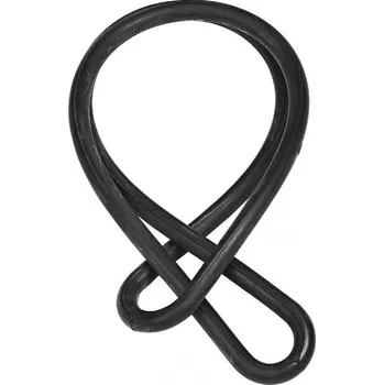 Gumový kroužek 40 cm, černý