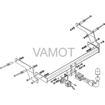 Tažné zařízení Tažné zařízení Dacia Sandero (2013 - 2016) (4853)