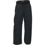 Dětské softshellové kalhoty Fantom do pásku s fleecem černé velikost 128