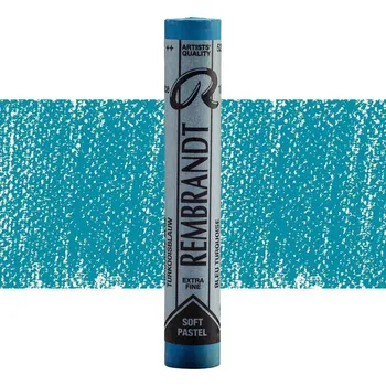 Suchý pastel REMBRANDT - modrá Barva: 522.5 - Turquoise Blue