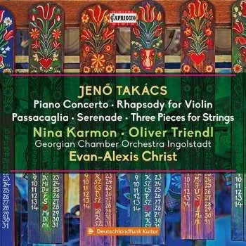 Zahraniční hudba CD Nina Karmon: Piano Concerto / Rhapsody For Violin / Passacaglia / Serenade / Three Pieces For Strings 2022