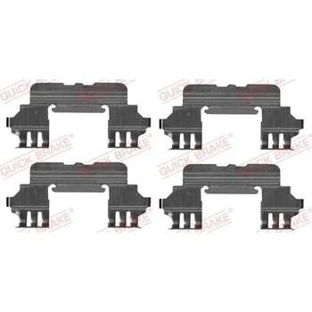Brzdový systém Sada příslušenství, obložení kotoučové brzdy Quick Brake 109-1860