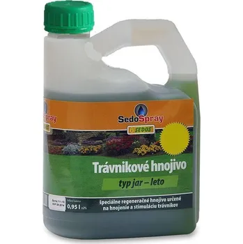 Hnojivo Sedospray trávník jar-léto 950 ml náhrada (bez aplikátora), Hnojiva