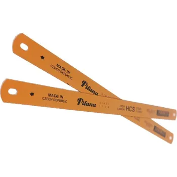 PILANA list náhradní, do pily na kov, oboustranný, sada 2 ks, Cr 300 x 20 x 0,65 24z, oranžový 401159