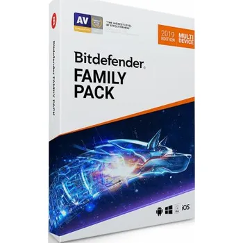 Antivir Bitdefender Family Pack , až 15 zařízení, 1 rok