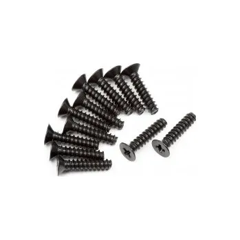 RC vybavení Šroub s plochou hlavou M2.6x12mm 12ks