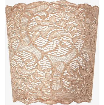 Dámské punčochy BANDALETKY Pásky proti odírání stehen - krajka L/XL visone