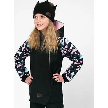 Chlapecká bunda Dětský softshellový kabát Drexiss Moon Unicorns velikost 110-116