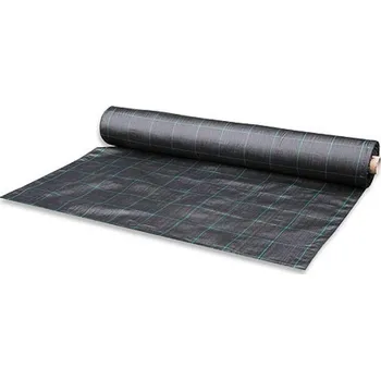 Mulčovací textilie Milmar TKANÁ PP TEXTILIE ČERNÁ 90 g / m2 1,5 x 25 m, Hydroizolace