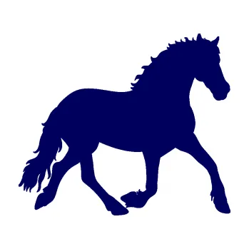 Samolepící dekorace SAMOLEPKA Kůň 088 pravá (23 - tmavě modrá) NA AUTO, NÁLEPKA, FÓLIE, POLEP, TUNING, VLASTNÍ TEXT, TISK, AUTOSAMOLEPKY.cz, POLEPY, OBRÁZEK, LOGO, SAMOLEPKY